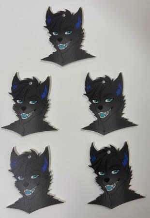 Mini Blue Badges Mini Blue Badges