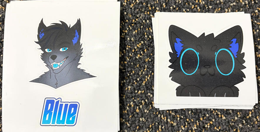 Vinyl Stickers (First Attempt) Vinyl Stickers (First Attempt)